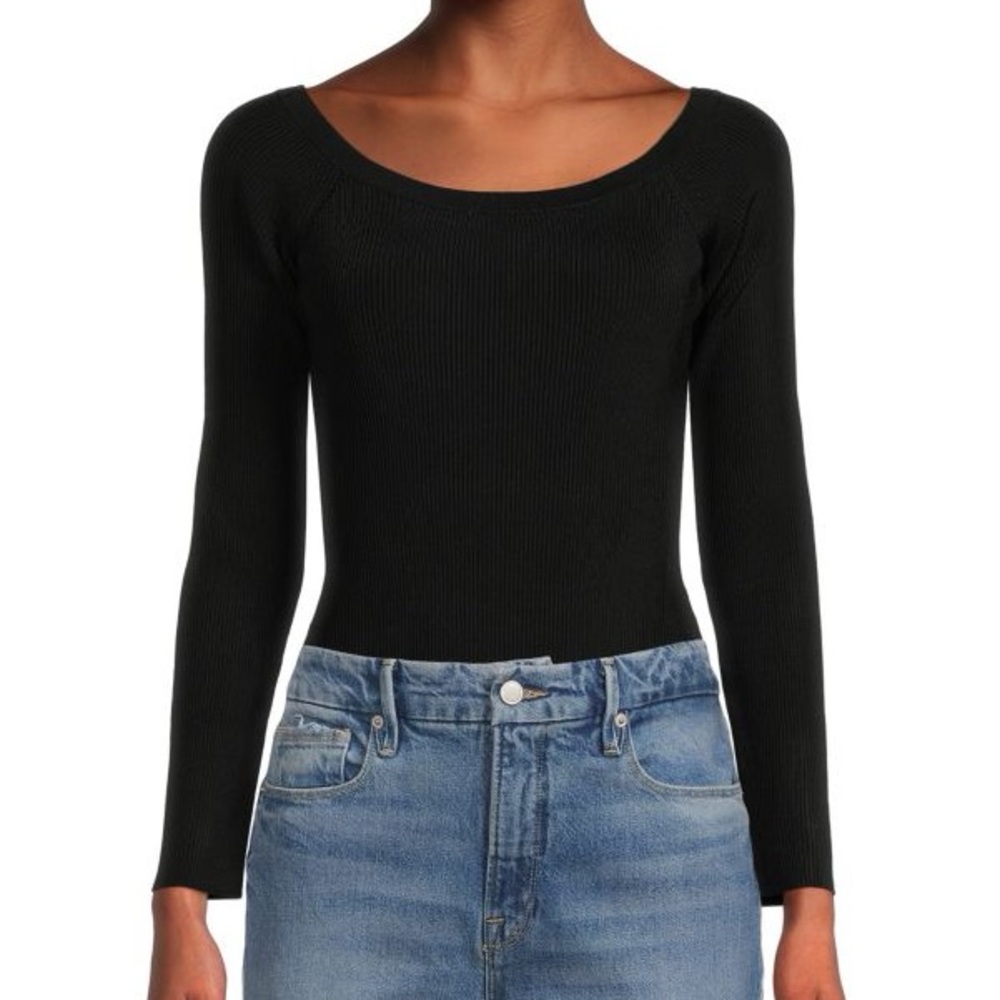 Good American Rib Knit Body Suit